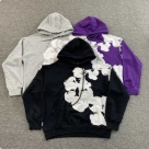 DENIM TEARS jeans hoodie Black Top Quality Size S M L XL XXL