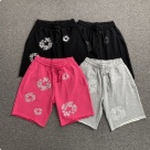 DENIM TEARS jeans shorts Black Top Quality Size S M L XL XXL