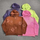 DENIM TEARS jeans hoodie Brown Top Quality Size S M L XL XXL