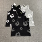 DENIM TEARS t-shirt jeans shirt Black Top Quality Size S M L XL XXL